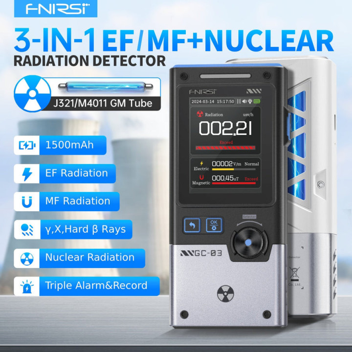 FNIRSI GC-03 Multifunctional Radiation Detector