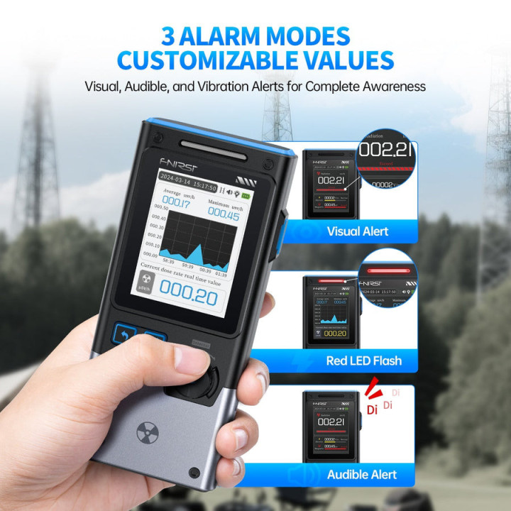 FNIRSI GC-03 Multifunctional Radiation Detector