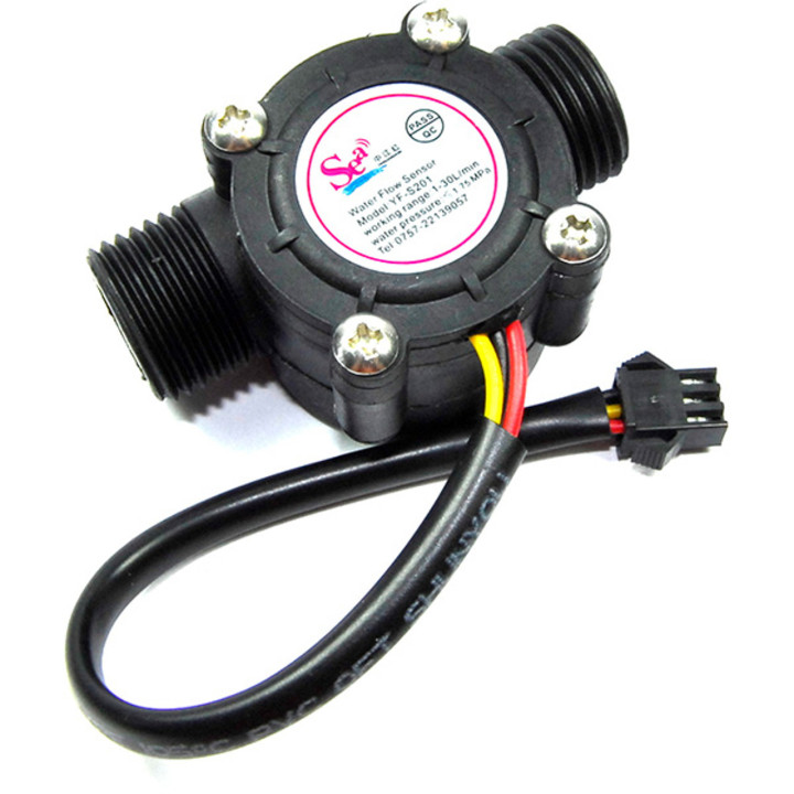 YF-S201 3/4" Water Flow Sensor